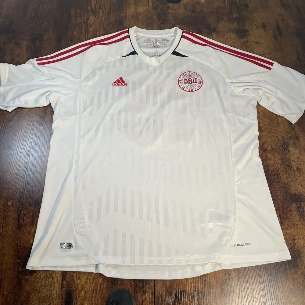 DENMARK 20th ADIDAS‎ JERSEY DANSK BOLDSPIL UNION 2XL